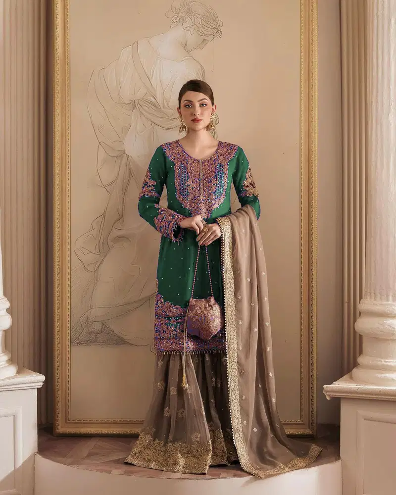 Kd 1486 Faux Georgette With Inner Readymade Suits Bulk Orders In India